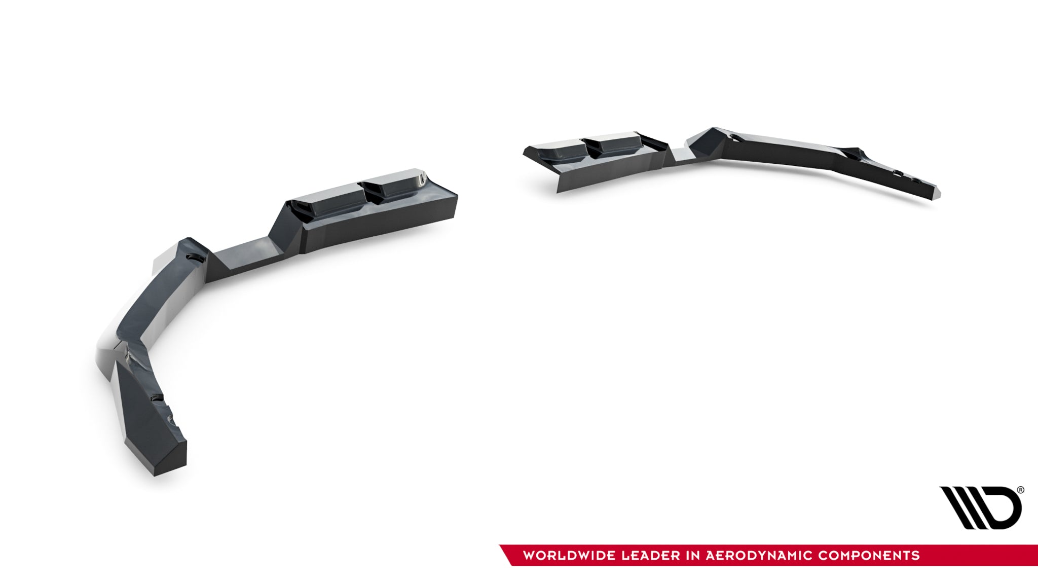 Maxton Design Heck Ansatz Flaps Diffusor V.1 passend für Toyota GR Corolla Mk12 schwarz Hochglanz