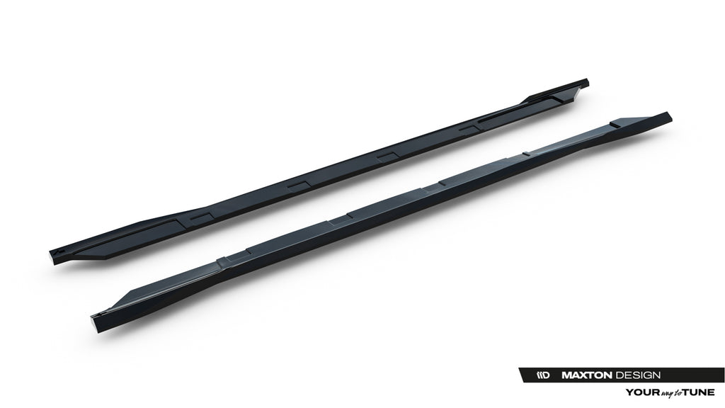 Maxton Design Street+ Seitenschweller Leisten passend für BYD Seal Mk1 schwarz Hochglanz