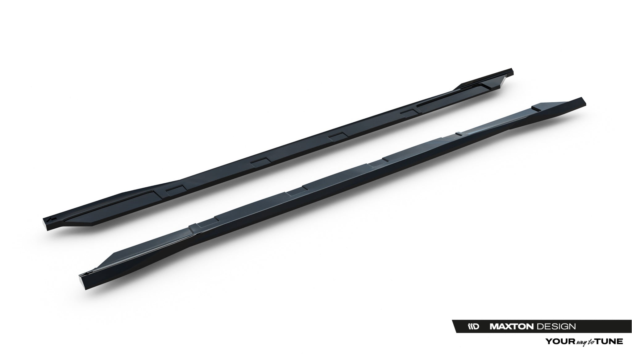 Maxton Design Street+ Seitenschweller Leisten passend für BYD Seal Mk1 schwarz Hochglanz