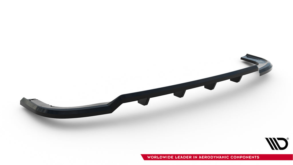Maxton Design Street+ Mittlerer Diffusor RACE passend für Peugeot Expert Mk3 schwarz Hochglanz