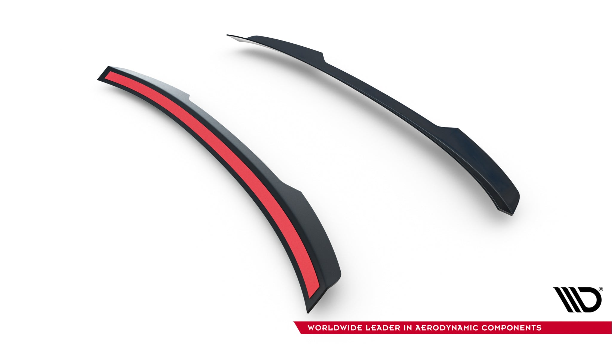 Maxton Design Spoiler CAP passend für Mercedes-AMG GLC 43 SUV X253 Facelift schwarz Hochglanz
