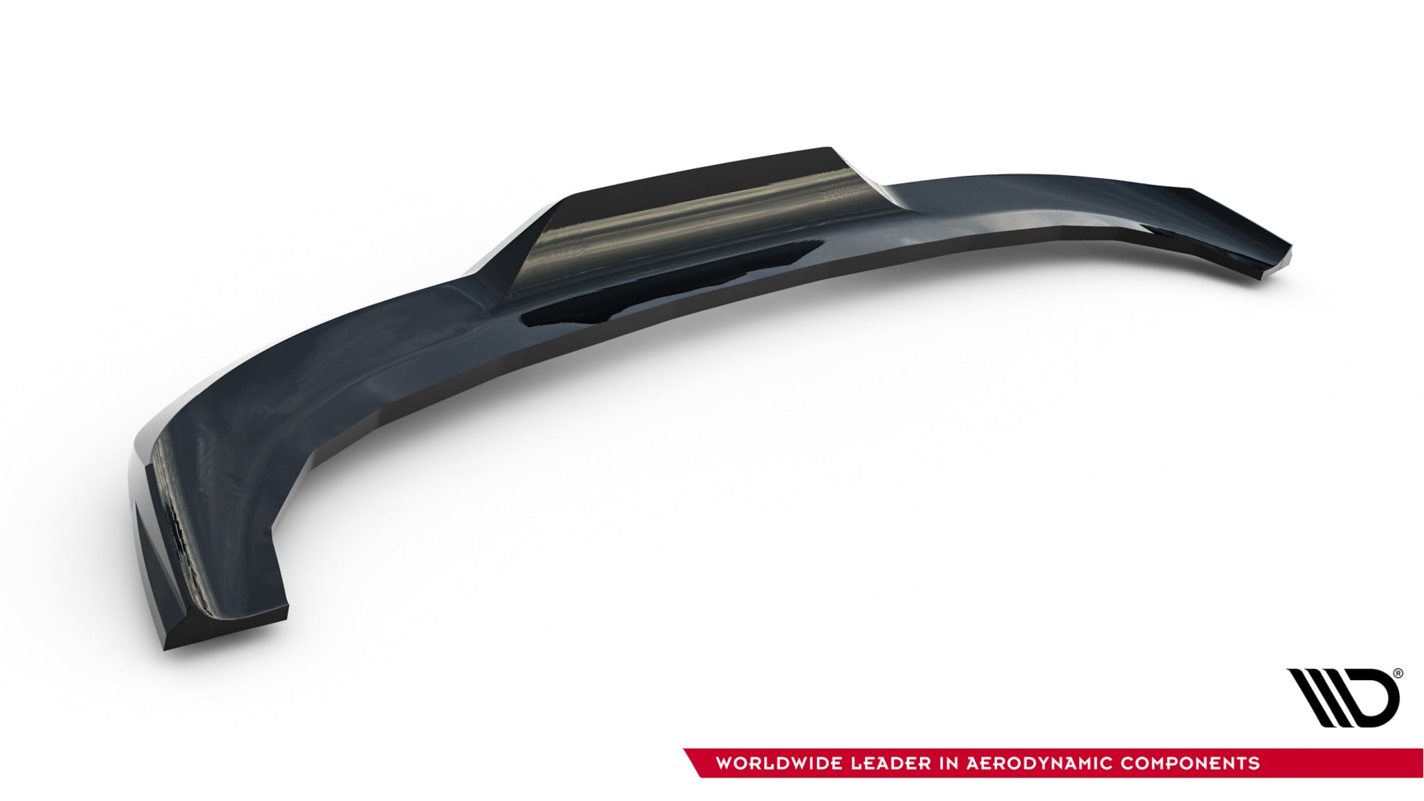 Maxton Design Mittlerer Diffusor Heck Ansatz DTM Look passend für Renault Megane E-Tech Electric Mk1 schwarz Hochglanz