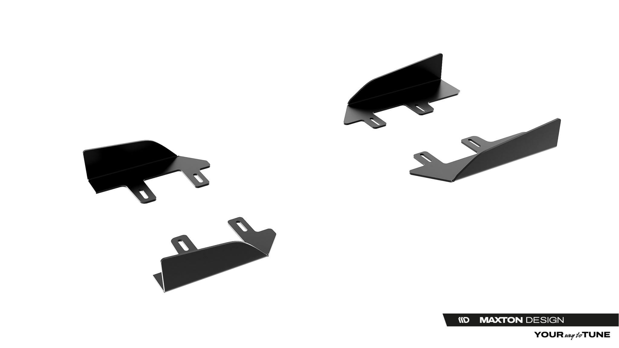 Maxton Design Seitenschweller Flaps passend für Cupra Leon ST / Hatchback Aero Mk1 / Mk1 Facelift schwarz Hochglanz