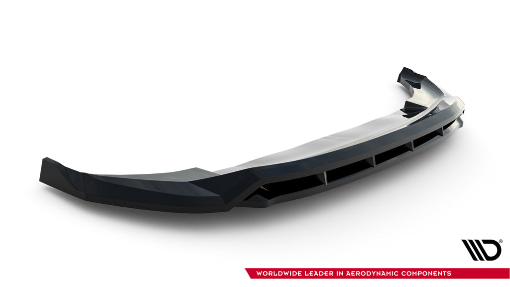 Maxton Design Street+ Spoilerlippe Front Ansatz passend für Omoda 5 Mk1 schwarz Hochglanz