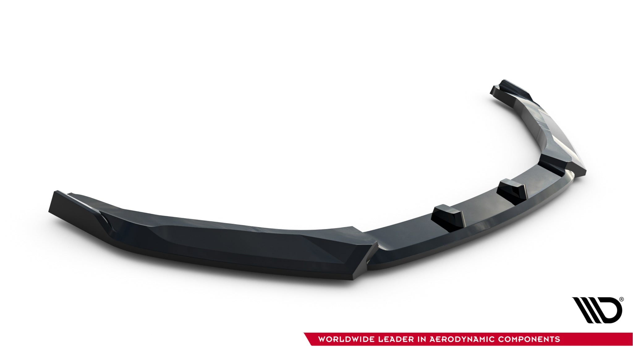 Maxton Design Street+ Spoilerlippe Front Ansatz V.1 passend für Subaru BRZ Mk2 schwarz Hochglanz