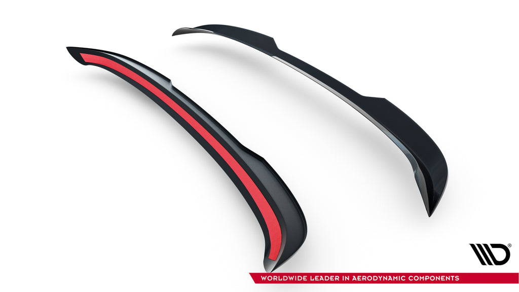 Maxton Design Spoiler CAP passend für MG HS Mk1 Facelift schwarz Hochglanz