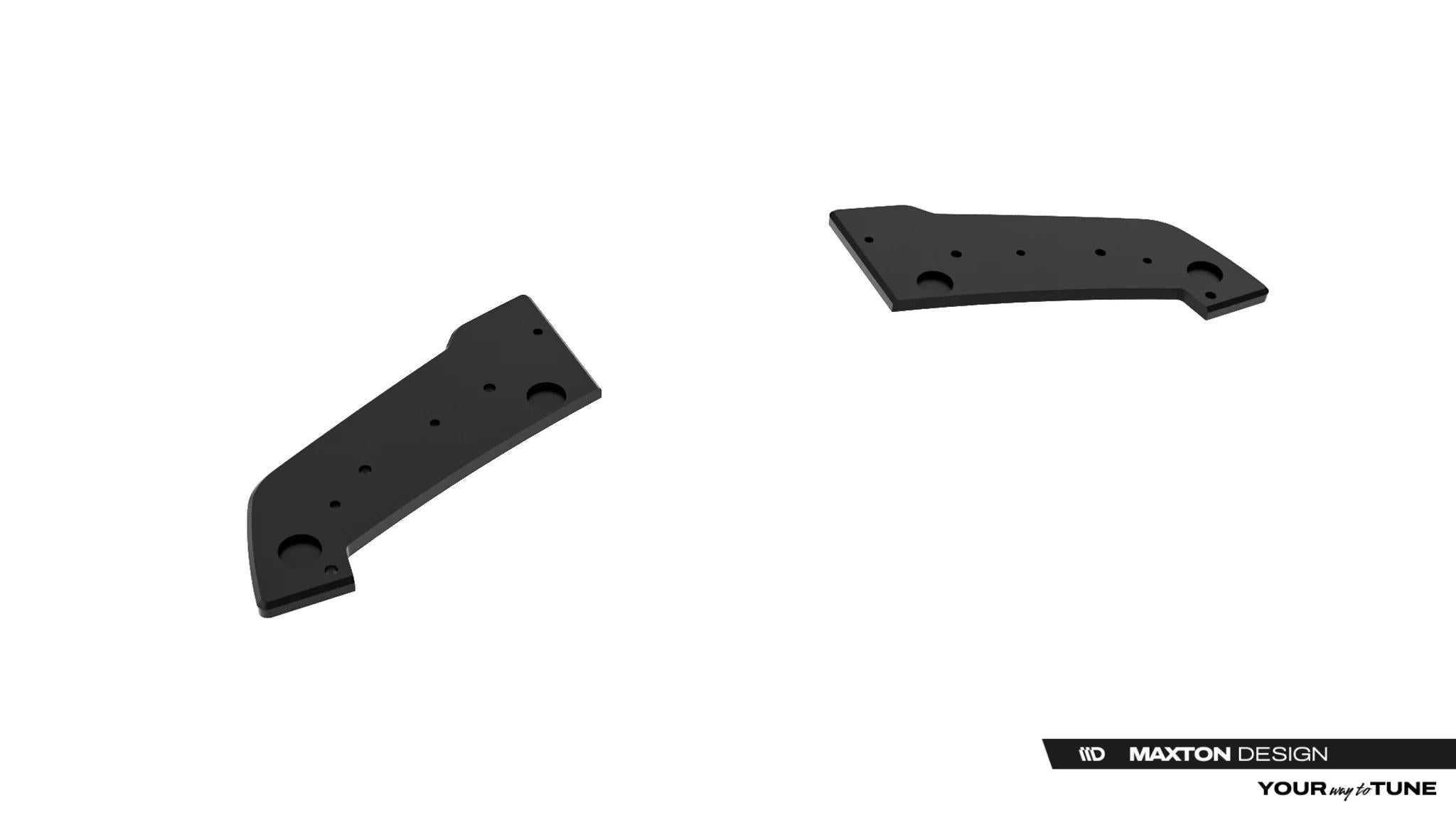 Maxton Design Street Pro Heck Ansatz Flaps Diffusor passend für Toyota GR Yaris Mk4 Facelift