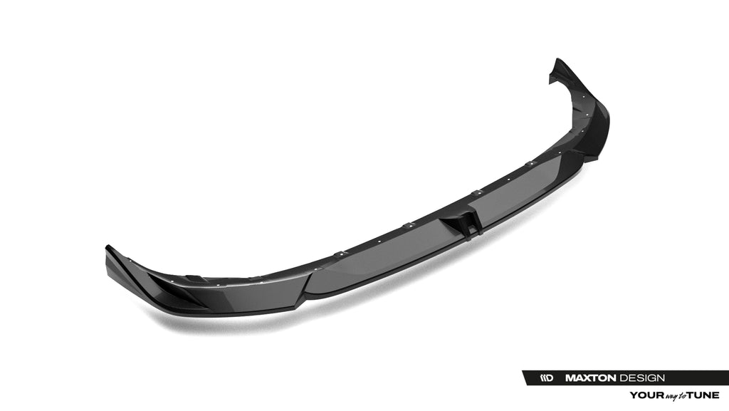 Maxton Design Prepreg Carbon Fiber Street+ Spoilerlippe Front Ansatz passend für BMW M135i / 1 M-Paket F70