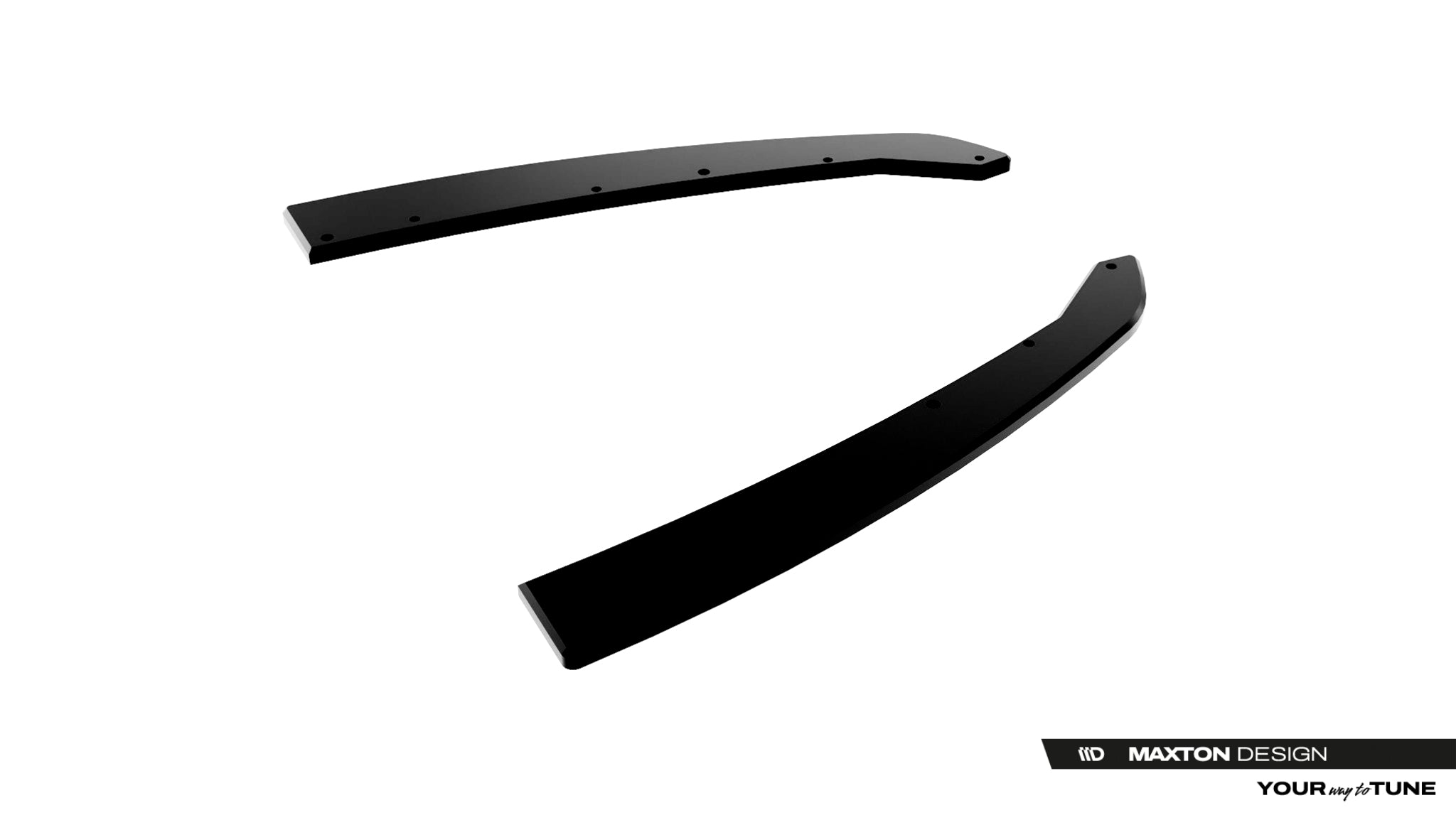Maxton Design Street Pro Heck Ansatz Flaps Diffusor passend für Audi S5 Limousine / Avant B10