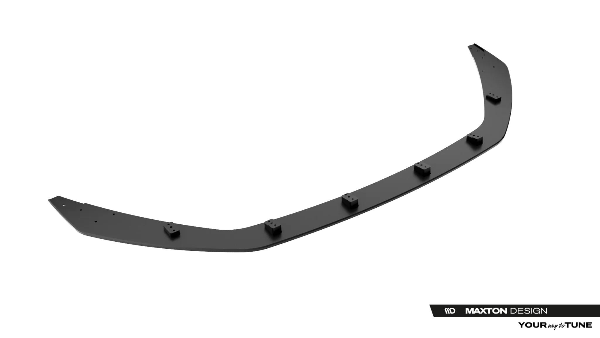 Maxton Design Street Pro Street+ Spoilerlippe Front Ansatz Passend für Jaguar F-Type X152 Facelift 2
