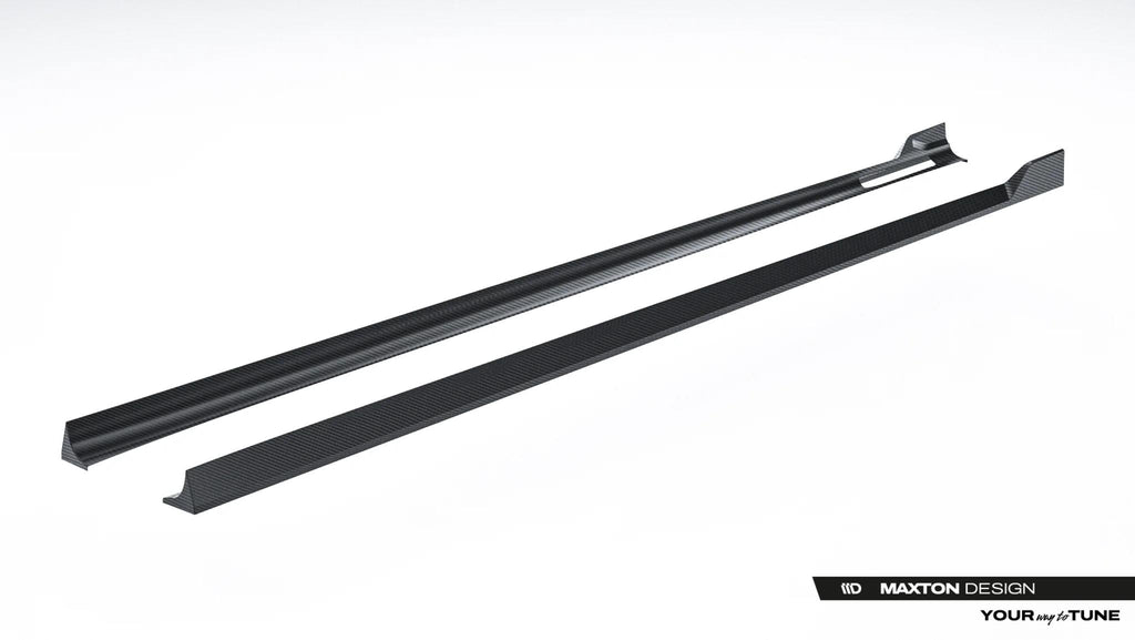Maxton Design Prepreg Carbon Fiber Seitenschweller Bmw 7 M-Paket / M760e / I7 M-Paket G70