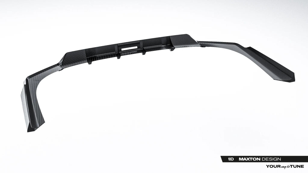 Maxton Design Prepreg Carbon Fiber Rear Splitter (mit Einem Vertikalem Balken) Bmw 7 M-Paket / I7 M-Paket G70