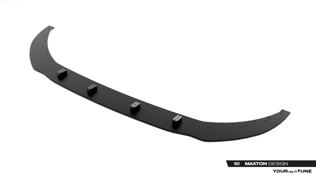 Maxton Design Street Pro Street+ Spoilerlippe Front Ansatz passend für Audi A5 S-Line / S5 Limousine / Avant B10