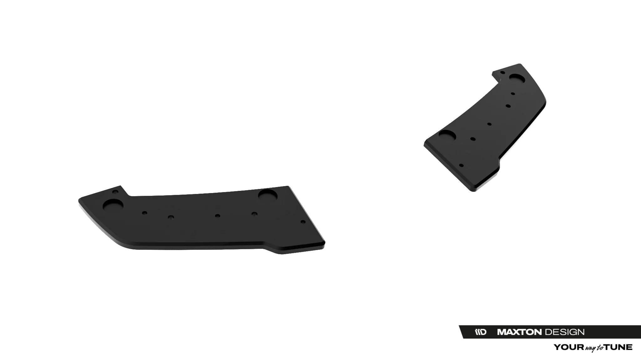 Maxton Design Street Pro Heck Ansatz Flaps Diffusor passend für Toyota GR Yaris Mk4 Facelift