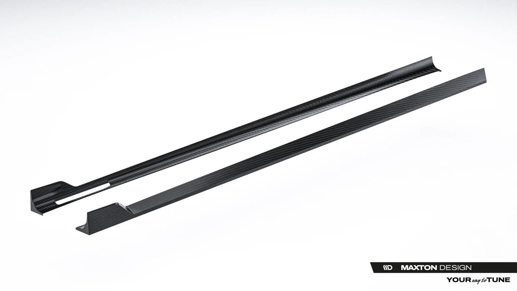 Maxton Design Prepreg Carbon Fiber Seitenschweller Bmw 7 M-Paket / M760e / I7 M-Paket G70
