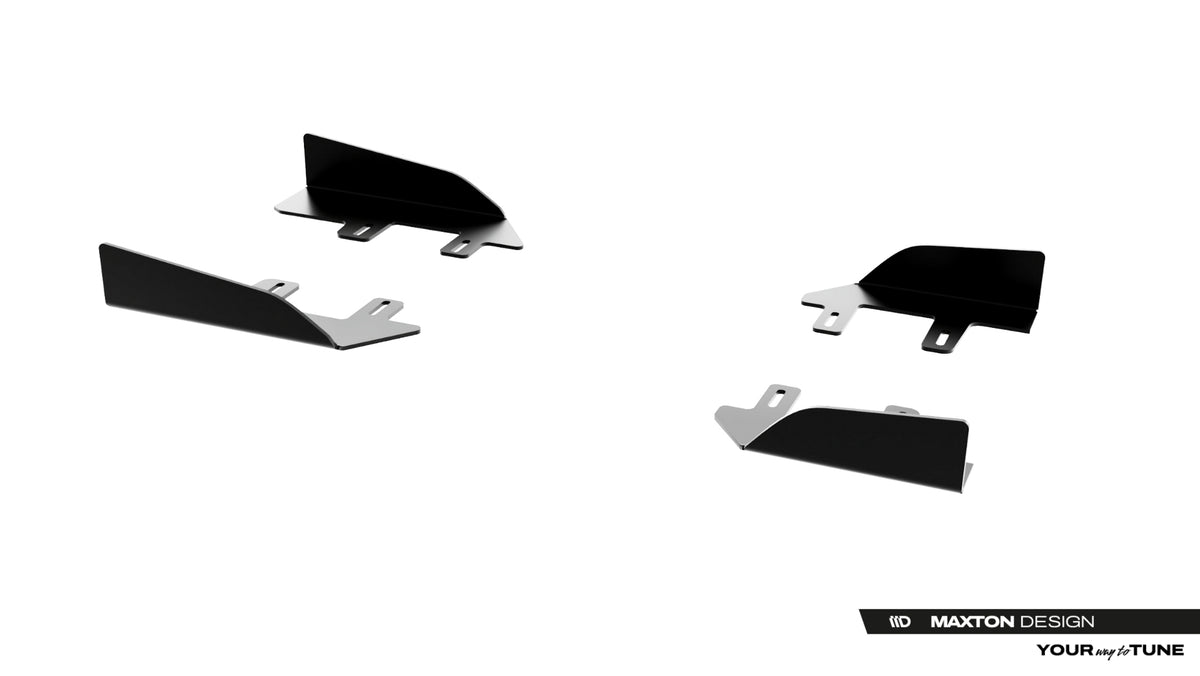 Maxton Design Seitenschweller Flaps für Cupra Leon Mk1 Facelift [2024-] | Schwarz Hochglanz | ABS-Kunststoff