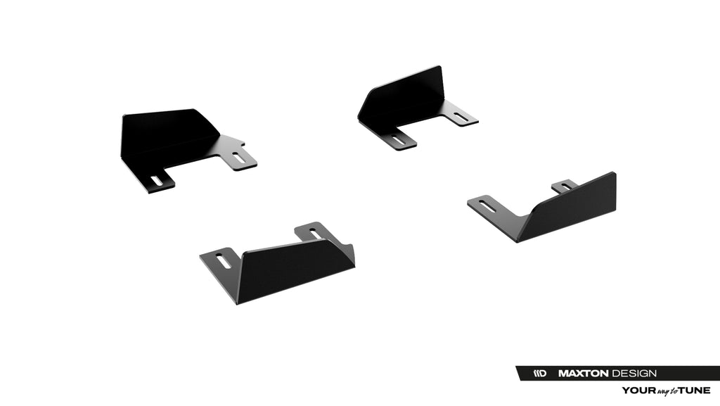 Maxton Design Seitenschweller Flaps passend für Cupra Born Mk1 schwarz Hochglanz