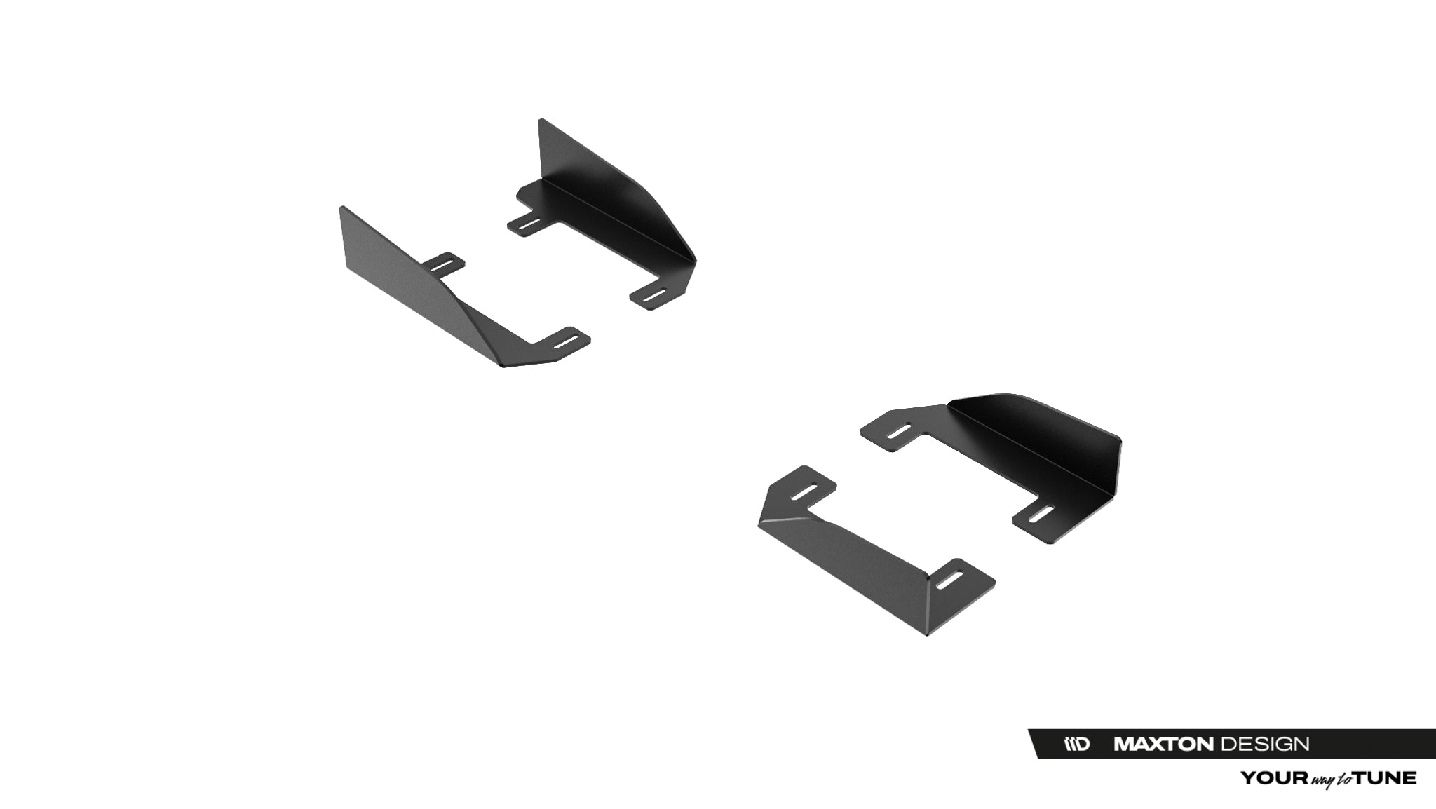 Maxton Design Seitenschweller Flaps passend für Lexus IS 500 Mk3 Facelift 2 (XE30) schwarz Hochglanz