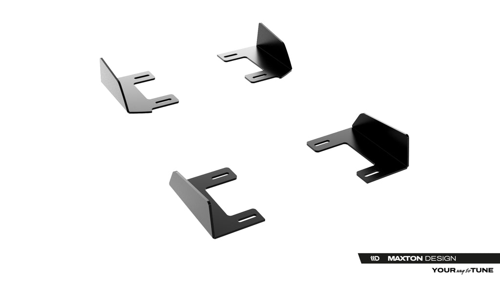Maxton Design Seitenschweller Flaps passend für Cupra Born Mk1 schwarz Hochglanz