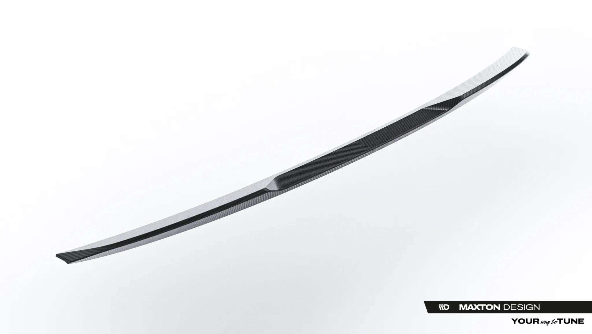 Maxton Design Prepreg Carbon Fiber Heckklappenspoiler (Niedriger) Bmw 7 M-Paket / M760e / I7 M-Paket G70