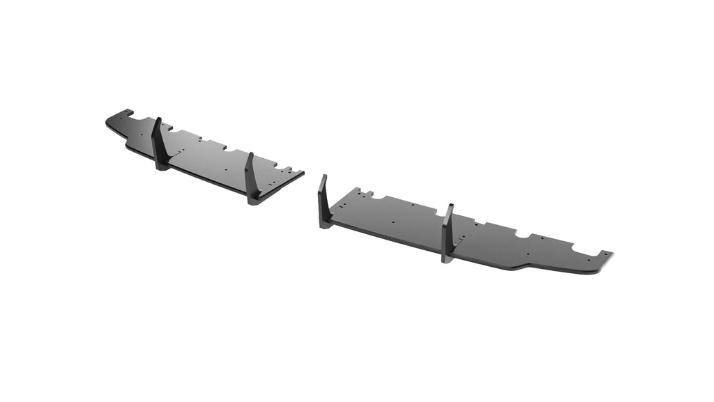 Maxton Design Street Pro Heckschürze für Mini Cooper John Cooper Works F65 [2025-] | Schwarz strukturiert | ABS-Kunststoff | mit TTG (eintragungsfrei)