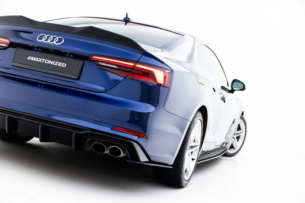 Maxton Design Street Pro Heck Ansatz Flaps Diffusor Passend für Audi S5 Coupe F5