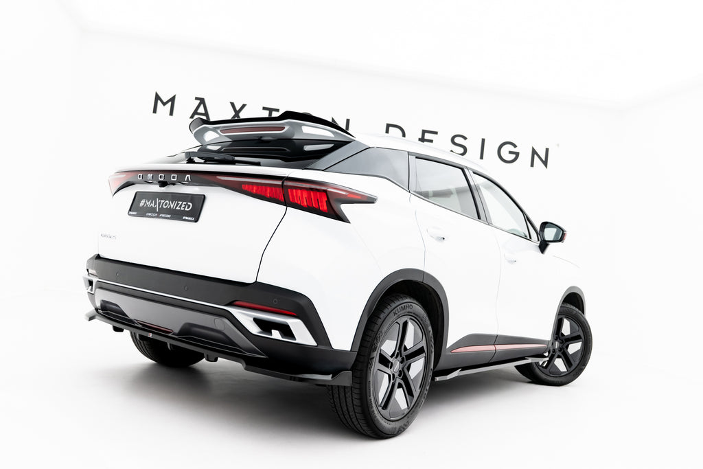 Maxton Design Spoiler CAP passend für Omoda 5 Mk1 schwarz Hochglanz