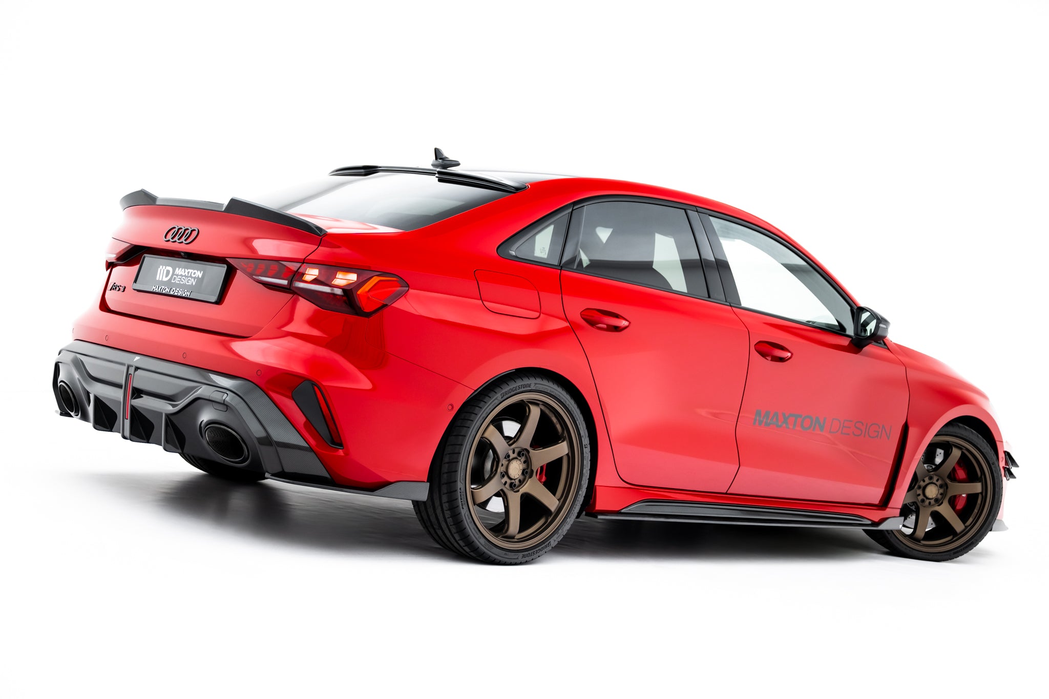 Maxton Design Prepreg Carbon Fiber Seitenschweller V.1 Audi RS3 Limousine / Sportback 8Y / 8Y Facelift für Audi A3