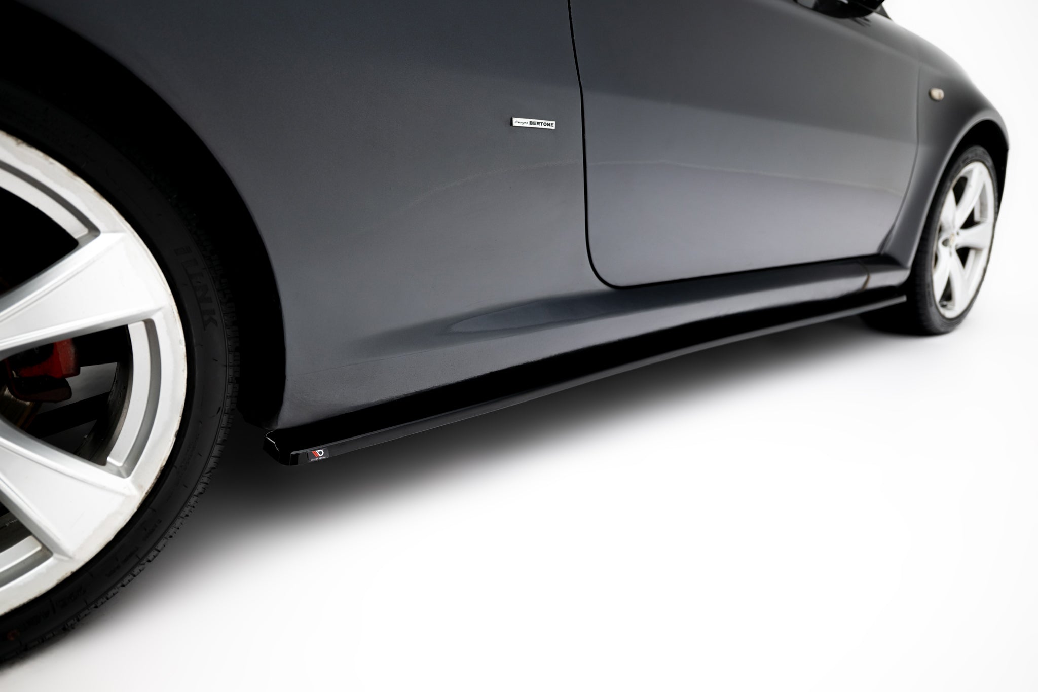 Maxton Design Street+ Seitenschweller Leisten passend für Alfa Romeo GT schwarz Hochglanz