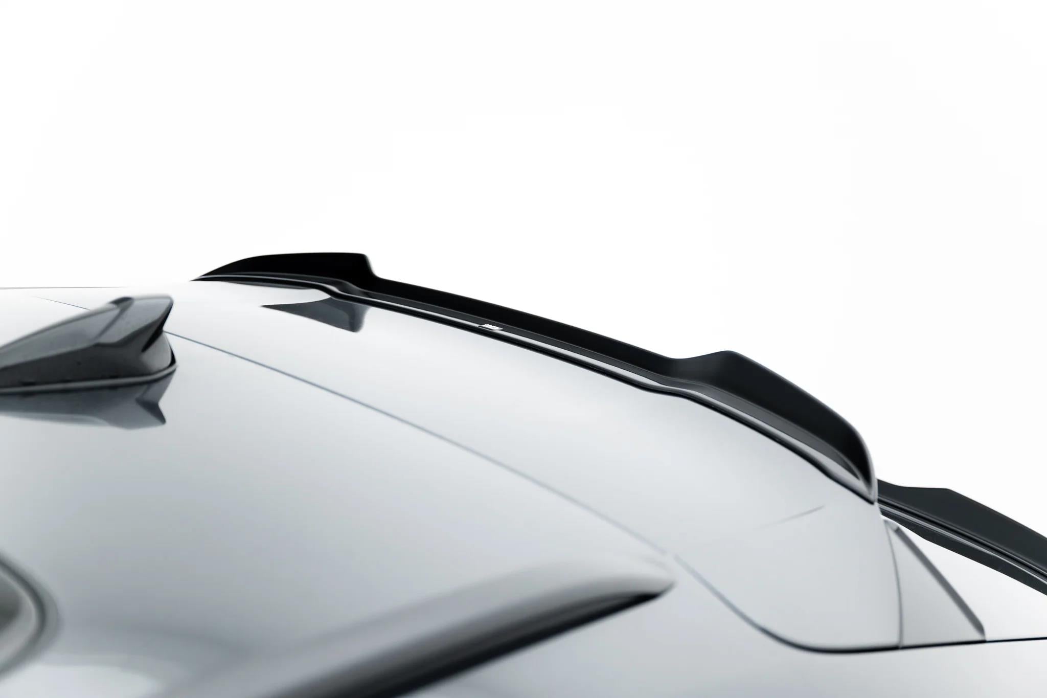 Maxton Design Höher Heckspoiler Lippe Audi SQ5 / Q5 S-Line Sportback Mk3 Schwarz Hochglanz