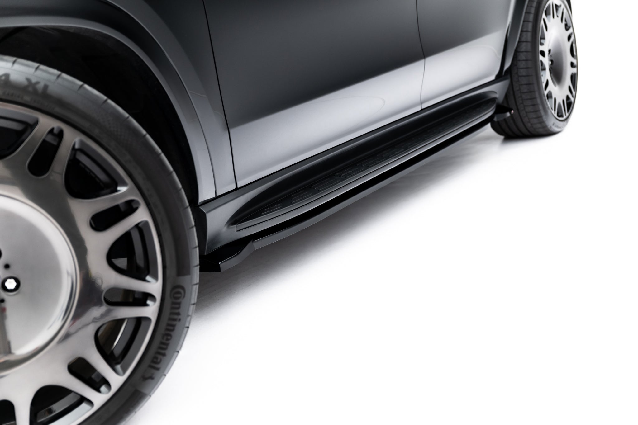 Maxton Design Street+ Seitenschweller Leisten passend für V.3 passend für Mercedes-Benz GLS AMG-Line X167 / X167 Facelift schwarz Hochglanz