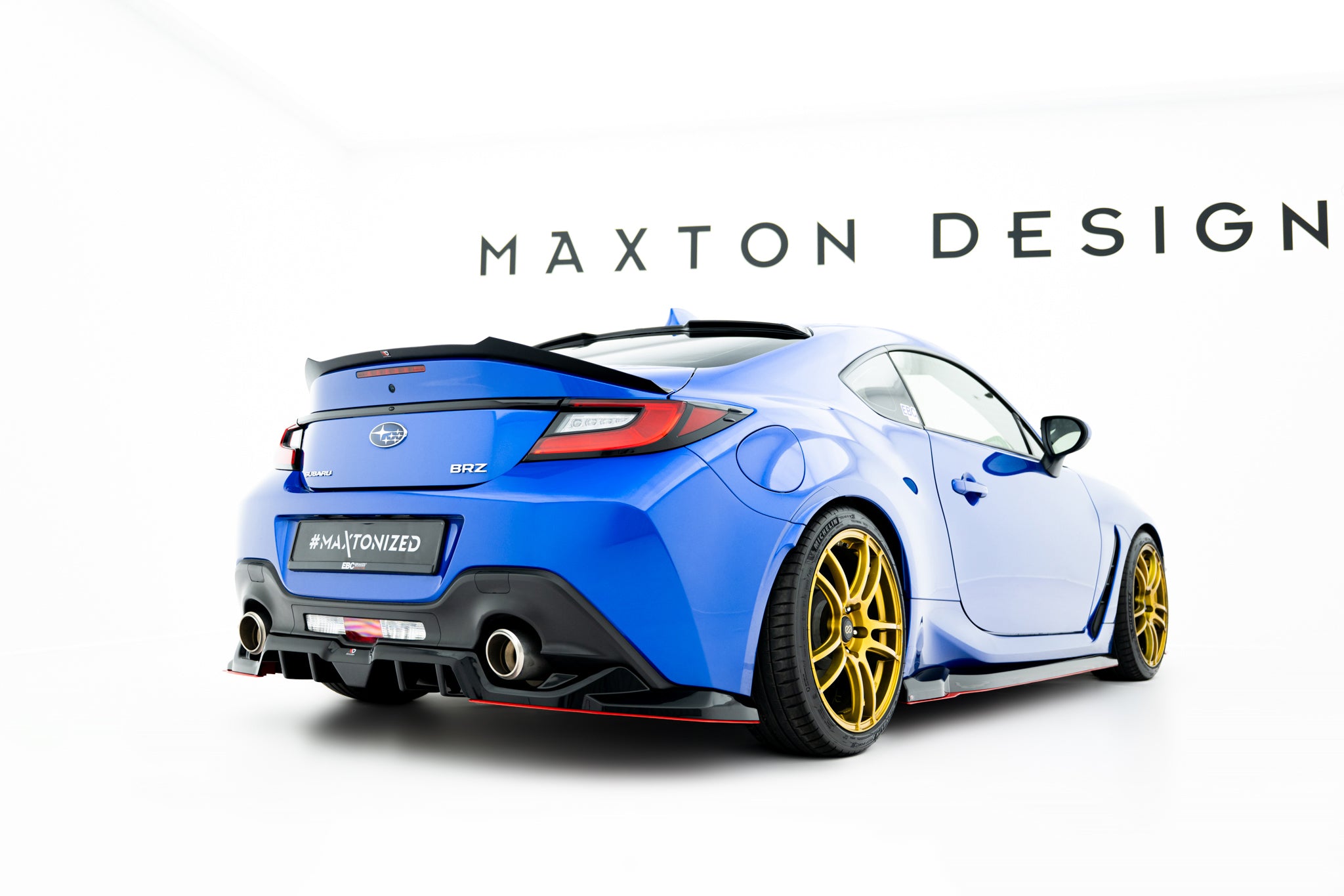 Maxton Design Street+ Mittlerer Diffusor RACE V.2 passend für Subaru BRZ Mk2