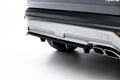 Maxton Design Street+ Mittlerer Diffusor RACE passend für Hyundai Tucson Mk4 Facelift schwarz Hochglanz