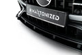 Maxton Design Street Pro Street+ Spoilerlippe Front Ansatz + Flaps passend für Mercedes-AMG CLE 53 Aero C236 schwarz Hochglanz