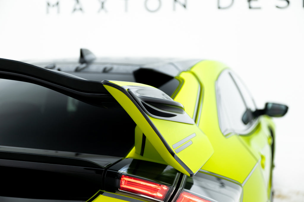Maxton Design Spoiler Seiten Erweiterung Honda Civic Type-R Mk10 / Mk10 Facelift schwarz Hochglanz für Honda Civic Mk10 Facelift