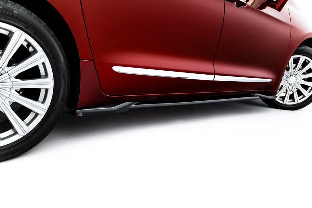 Maxton Design Street+ Seitenschweller Leisten V.2 passend für Chrysler Pacifica Mk2 schwarz Hochglanz