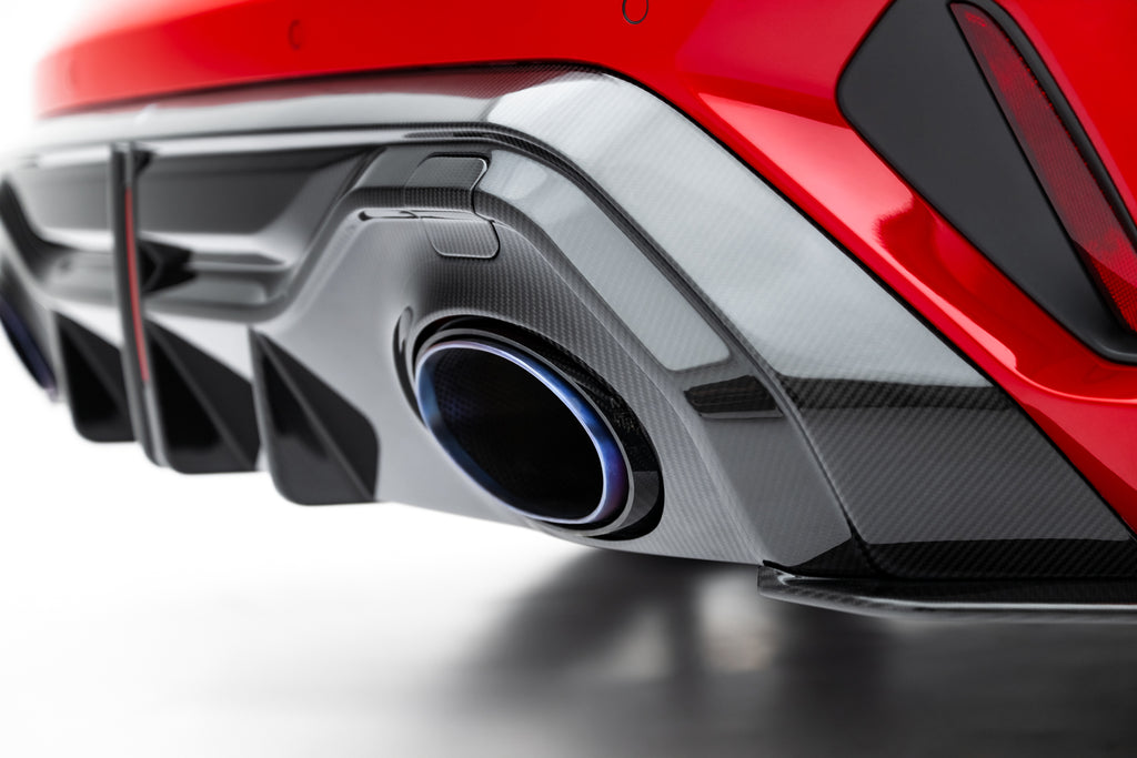 Maxton Design Prepreg Carbon Fiber Diffusor Heck Ansatz passend für Audi RS3 Sportback 8Y Facelift