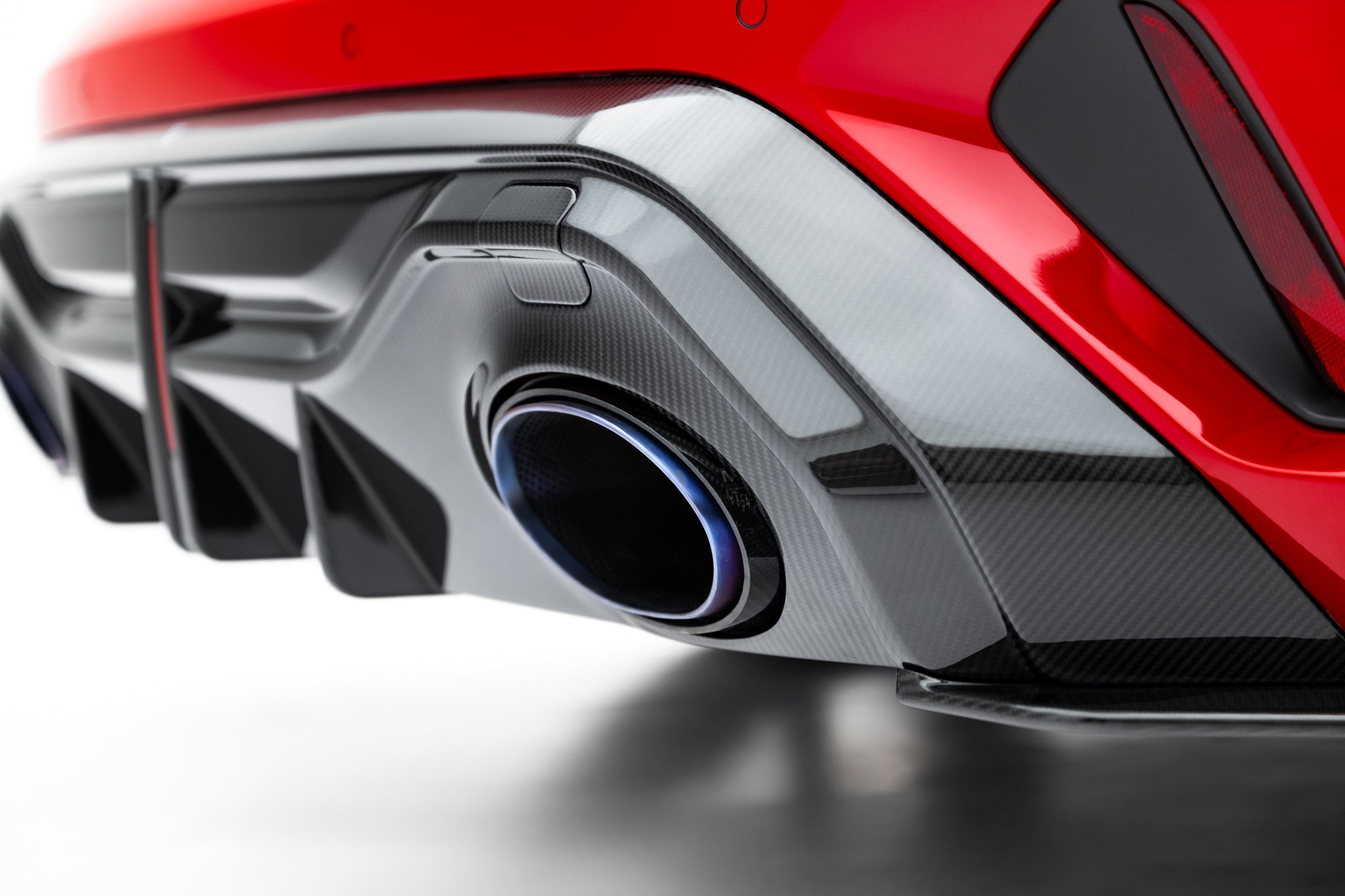 Maxton Design Prepreg Carbon Fiber Diffusor Heck Ansatz passend für Audi RS3 Sportback 8Y Facelift