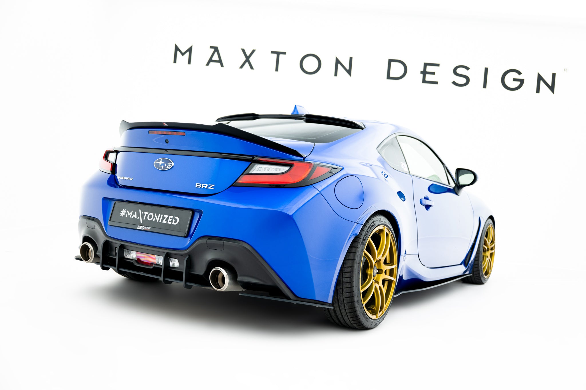 Maxton Design Street Pro Heck Ansatz Flaps Diffusor V.1 passend für Subaru BRZ Mk2