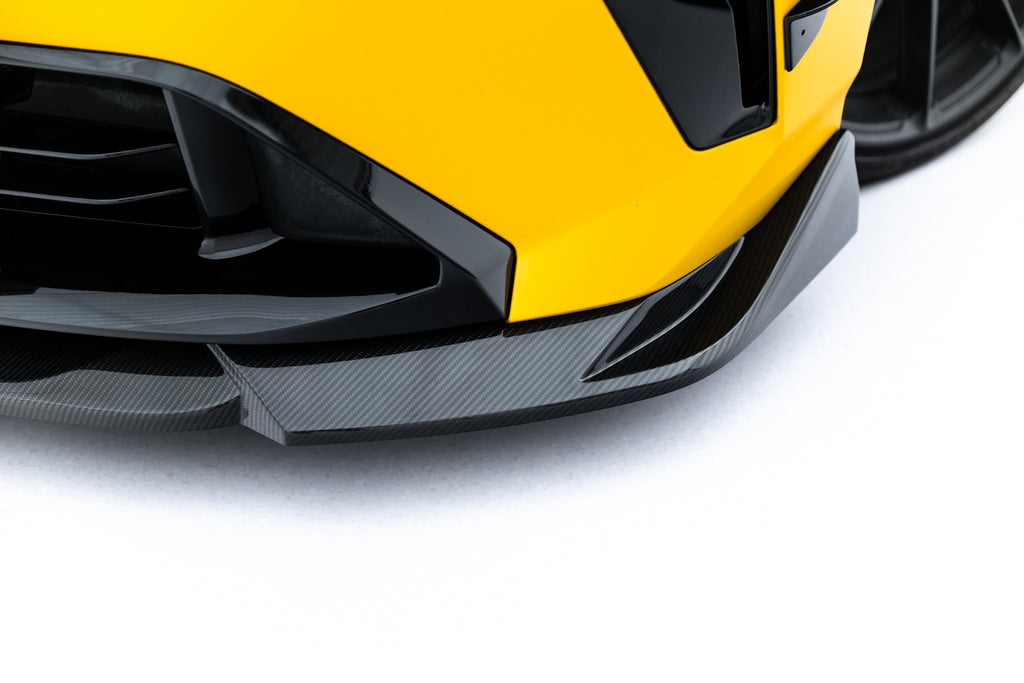 Maxton Design Prepreg Carbon Fiber Street+ Spoilerlippe Front Ansatz passend für BMW M135i / 1 M-Paket F70
