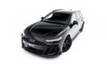Maxton Design Street+ Spoilerlippe Front Ansatz V.2 passend für Audi A6 S-Line C9 schwarz Hochglanz