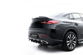 Maxton Design Street+ Mittlerer Diffusor RACE passend für Mercedes-Benz GLC Coupe C254 schwarz Hochglanz
