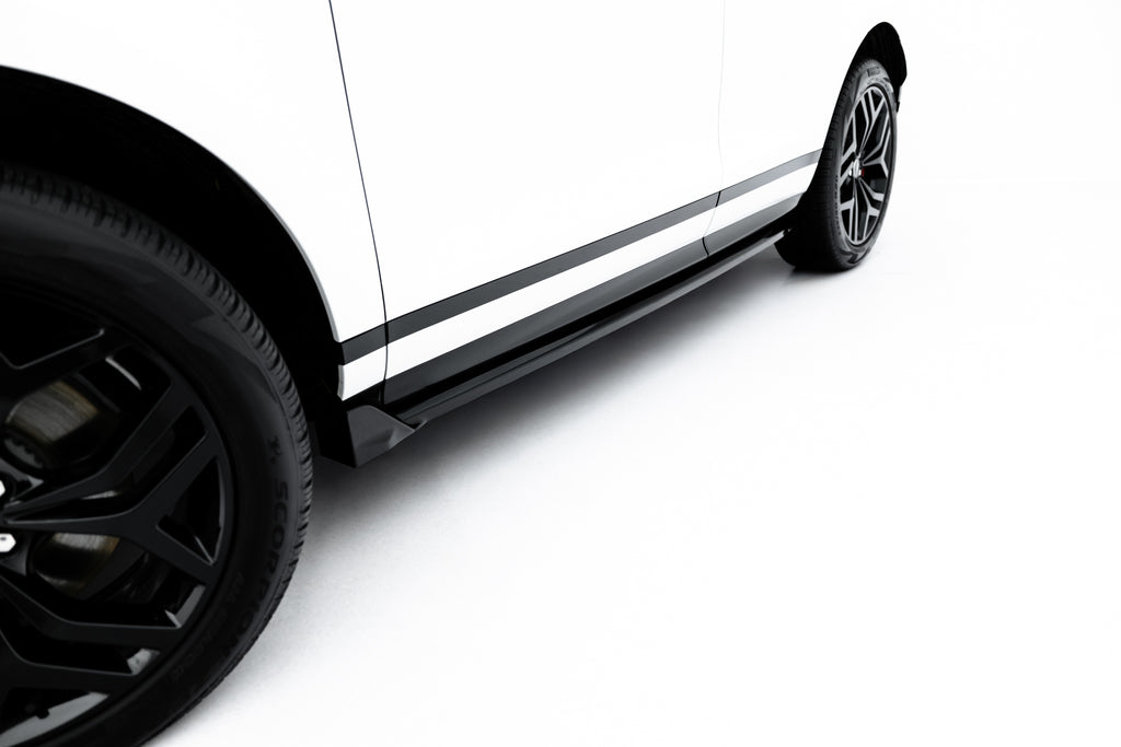Maxton Design Street+ Seitenschweller Leisten passend für Land Rover Range Rover Evoque Dynamic Mk2 schwarz Hochglanz