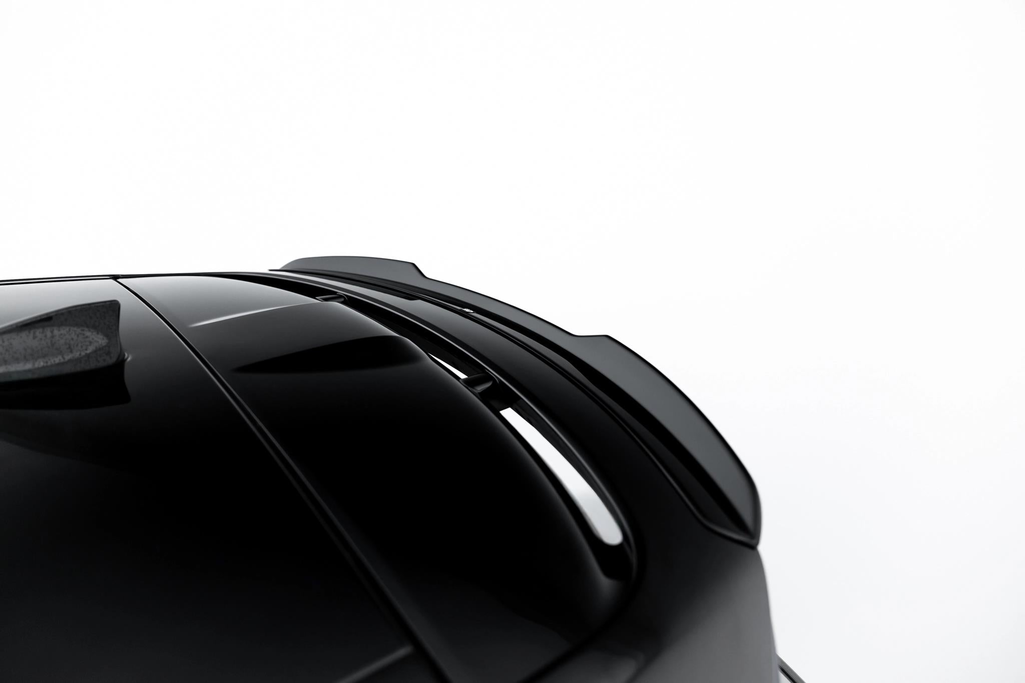 Maxton Design Spoiler CAP passend für Land Rover Range Rover Sport Mk2 Facelift schwarz Hochglanz
