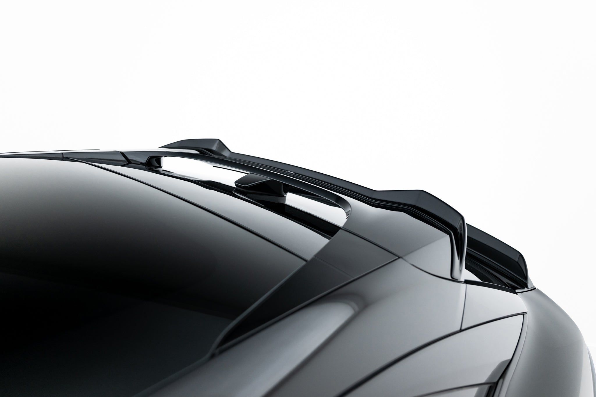 Maxton Design Höher Spoiler CAP passend für BYD Sealion 7 Mk1 schwarz Hochglanz