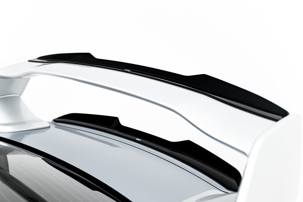 Maxton Design Höher Spoiler CAP passend für Subaru WRX STI Mk2 schwarz Hochglanz