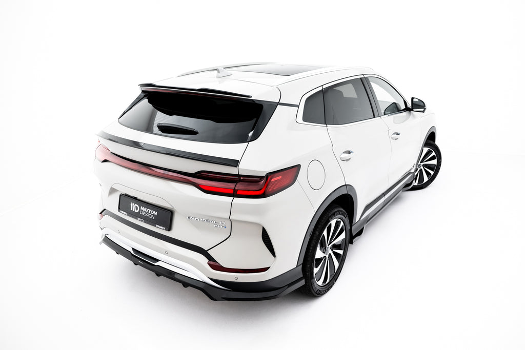 Maxton Design Höher Spoiler CAP passend für BYD Seal U Mk1 schwarz Hochglanz