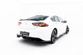 Maxton Design Street+ Mittlerer Diffusor RACE passend für Opel Insignia OPC-Line Mk2 schwarz Hochglanz
