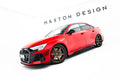 Maxton Design Seitenschweller Flaps passend für Audi RS3 Sportback 8Y Facelift schwarz Hochglanz