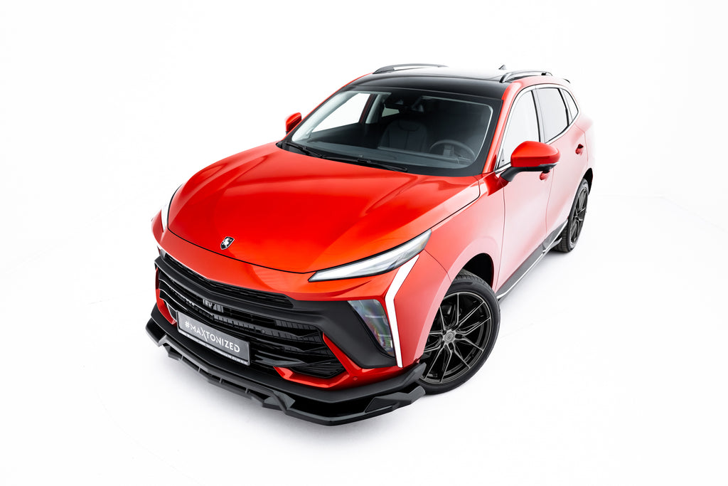 Maxton Design Street+ Spoilerlippe Front Ansatz passend für Forthing T-Five Mk1 schwarz Hochglanz